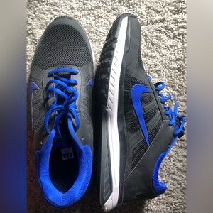 Nike Black and Blue Men's Sneakers